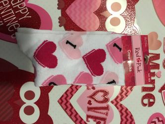 Valentine's Day socks