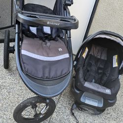 BABY TREND  Cartseat And Stroller Combo