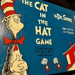 Complete Vintage 1996 Cat in the Hat Dr. Seuss Board Game