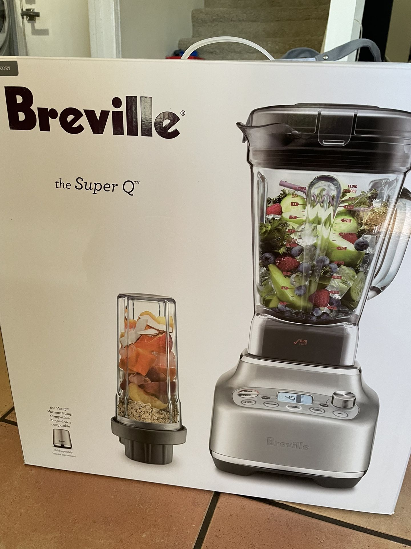 Breville The Super Q Blender BBL920 BSS