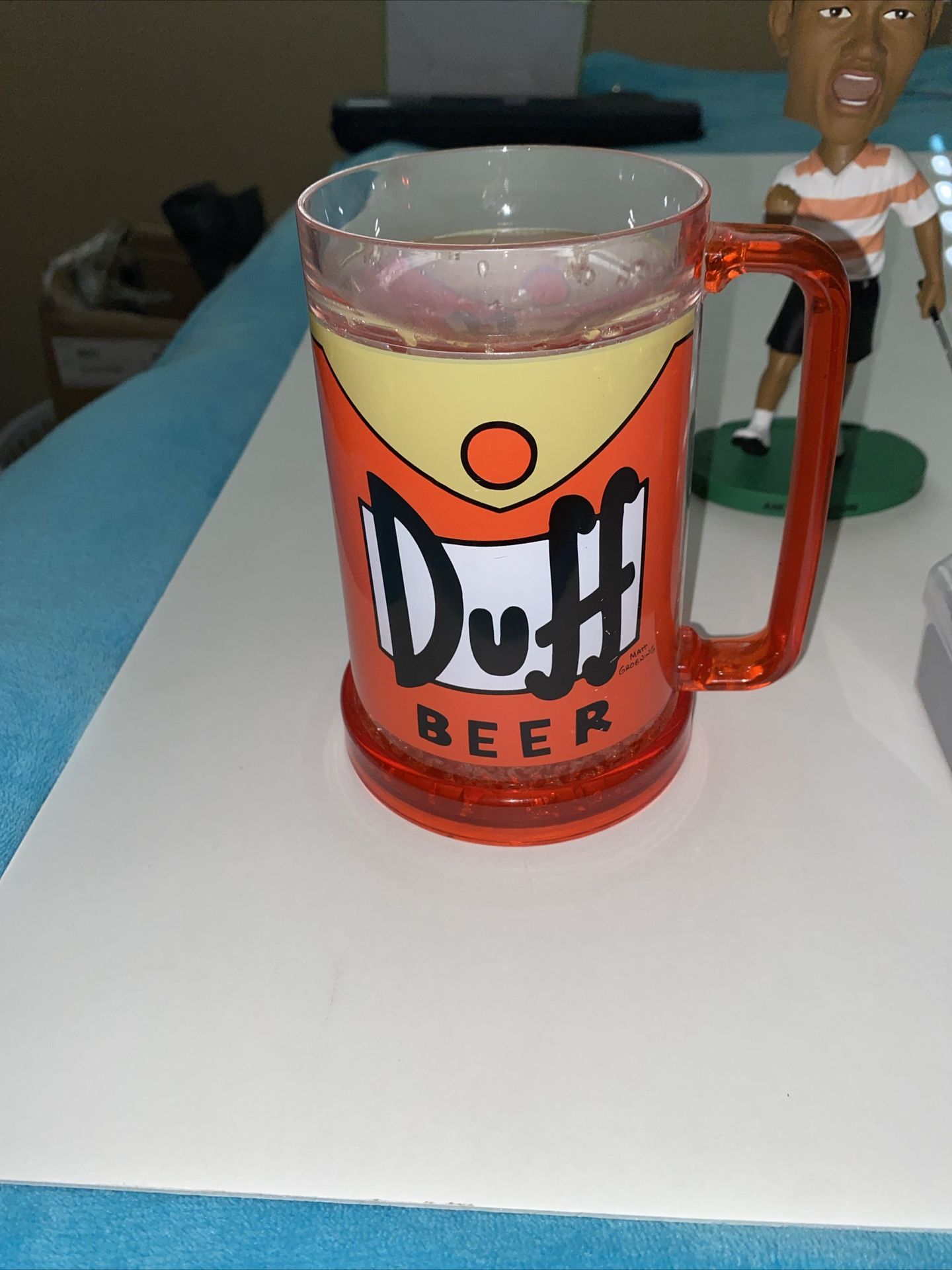 Universal Studios The Simpson Duff Beer Collectible 16oz Mug 2011