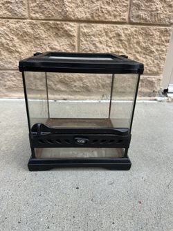 Exo-Terra Nano Glass Terrarium, 8" L X 8" W X 8" H
