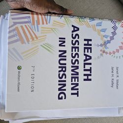 Health Assessment Nursing Book 7th Edition 
