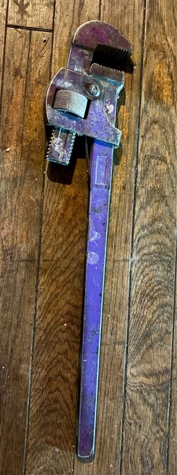 Lakeside vintage 24” USA adjustable monkey wrench pipe auto wrench