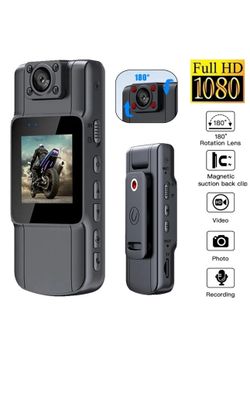 ✅🔥20 Hour 1080P Camcorder Mini Police Body Camera HD 180° Video DVR IR Night Cam