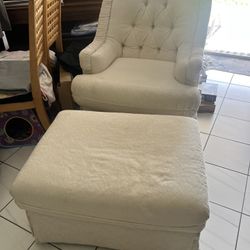 Big Comfy Chair And Ottoman