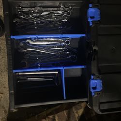 Tool Box With Tools 