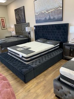 King size bed frame