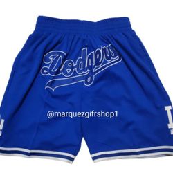 Men's Dodgers Just Don Shorts (Medium, Large 
