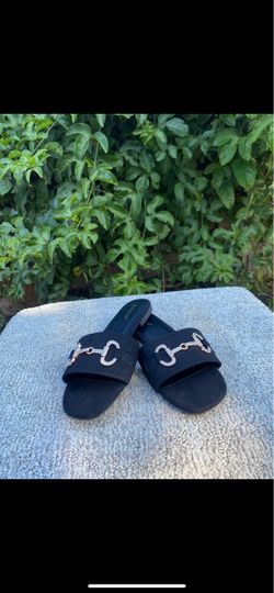 Black diamond sandals