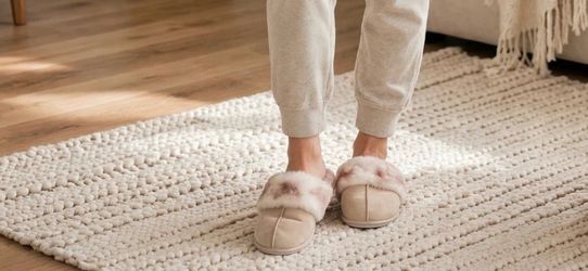 Women's Fluffy Slip-On Slippers