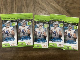 2020 NFL Absolute Football Cello Packs