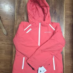 Women's Pink Prizm Spyder Snow Jacket