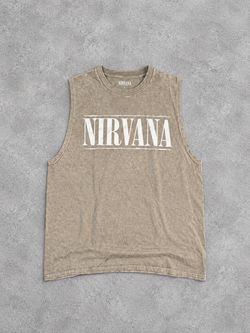 Nirvana Muscle Shirt Size Large