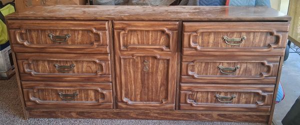 Long 6 Drawer Dresser