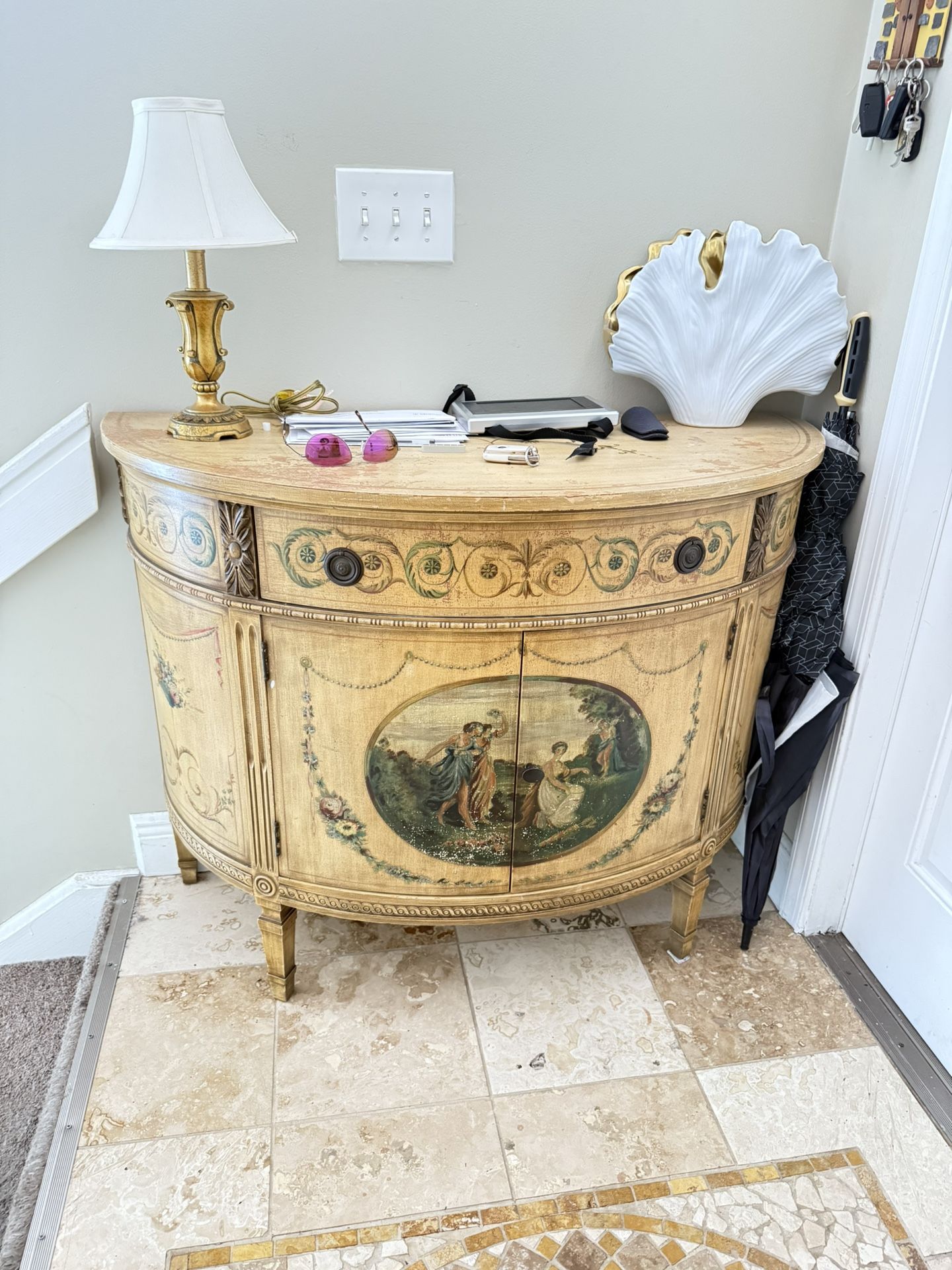 Antique Credenza 