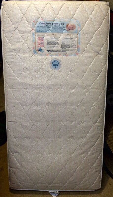 Omni-pedic Staph-Guard Baby Crib Mattress