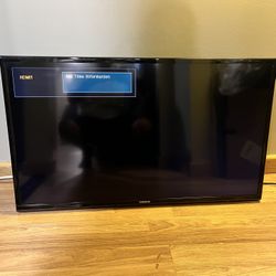 40” Samsung LCD TV 1080p Resolution W/ Mount