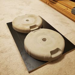 45lbs Concrete Weight Plates
