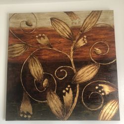 Canvas art wall decor