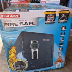 Digital and waterproof safe from the First Alert brand 