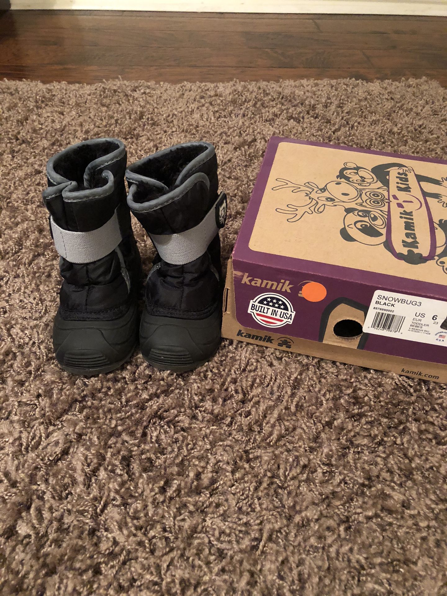 Toddler snow boots! Waterproof
