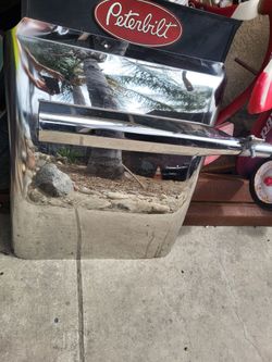 Hogebuilt chrome mud flap