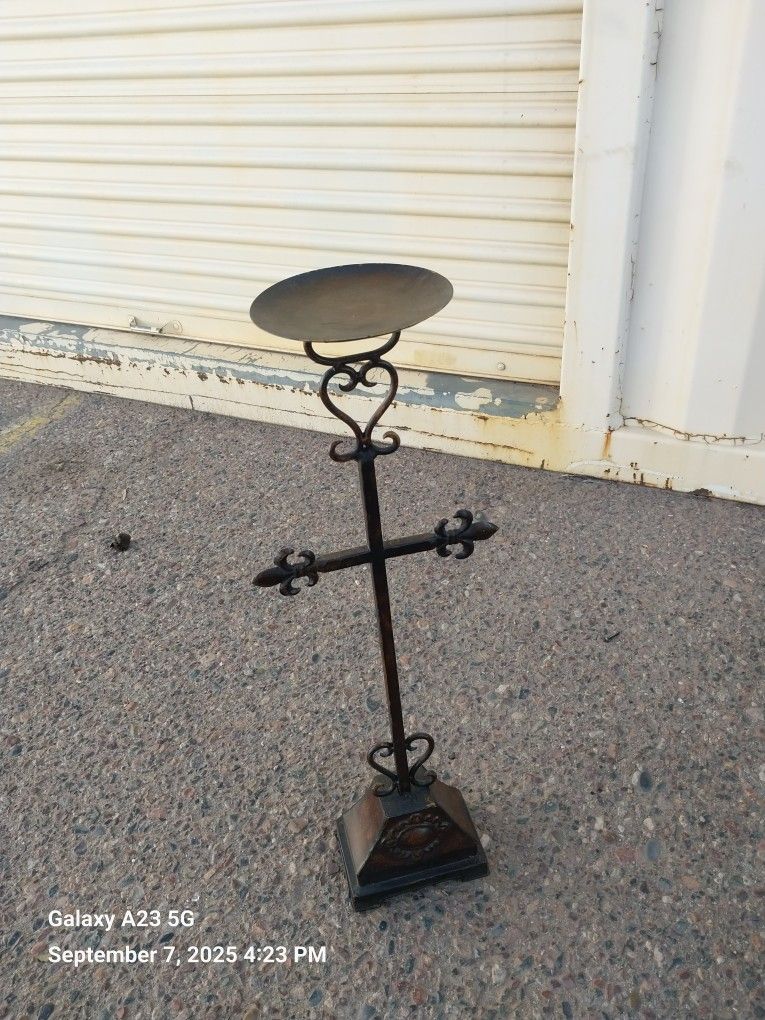 Beautiful Cross Candle Holder