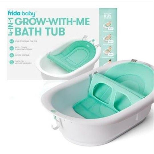 4 In 1 Grow With Baby Bathtub For Newborn To Toddler