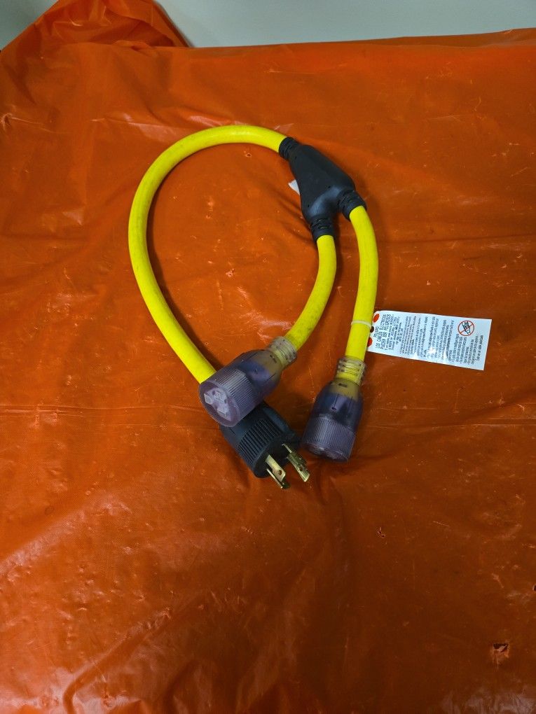 3 Ft. Y Generator Adapter Cord - 600V