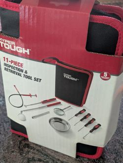 Hyper Tough 11-piece Inspection Retrieval Tool Set New