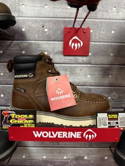 WOLVERINE TRADE WEDGE WORK BOOTS