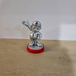 Amiibo - Super Mario - Silver Edition