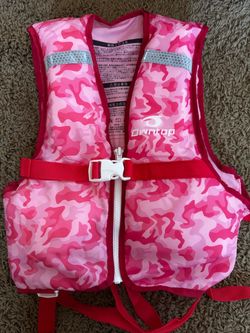 Owntop Pink Camo Life Jacket Vest