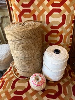 Jute Twine and Cotton Cord Bundle