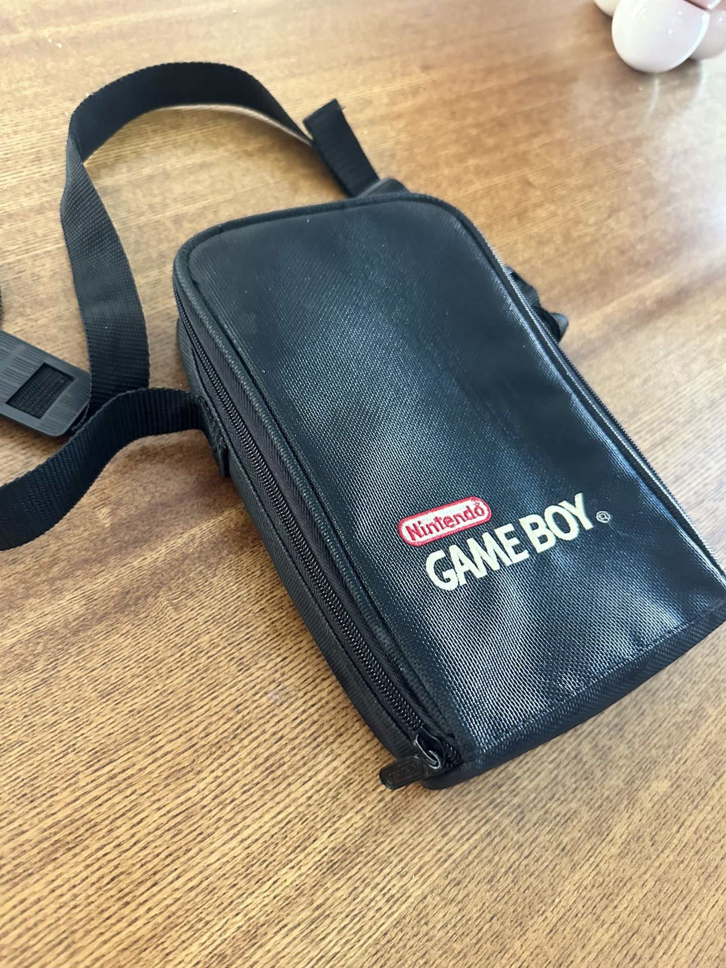 Vintage Nintendo Gameboy Carrying Case Sidebag W Strap