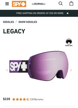 Brand New In Box- SPY Snow Goggles 