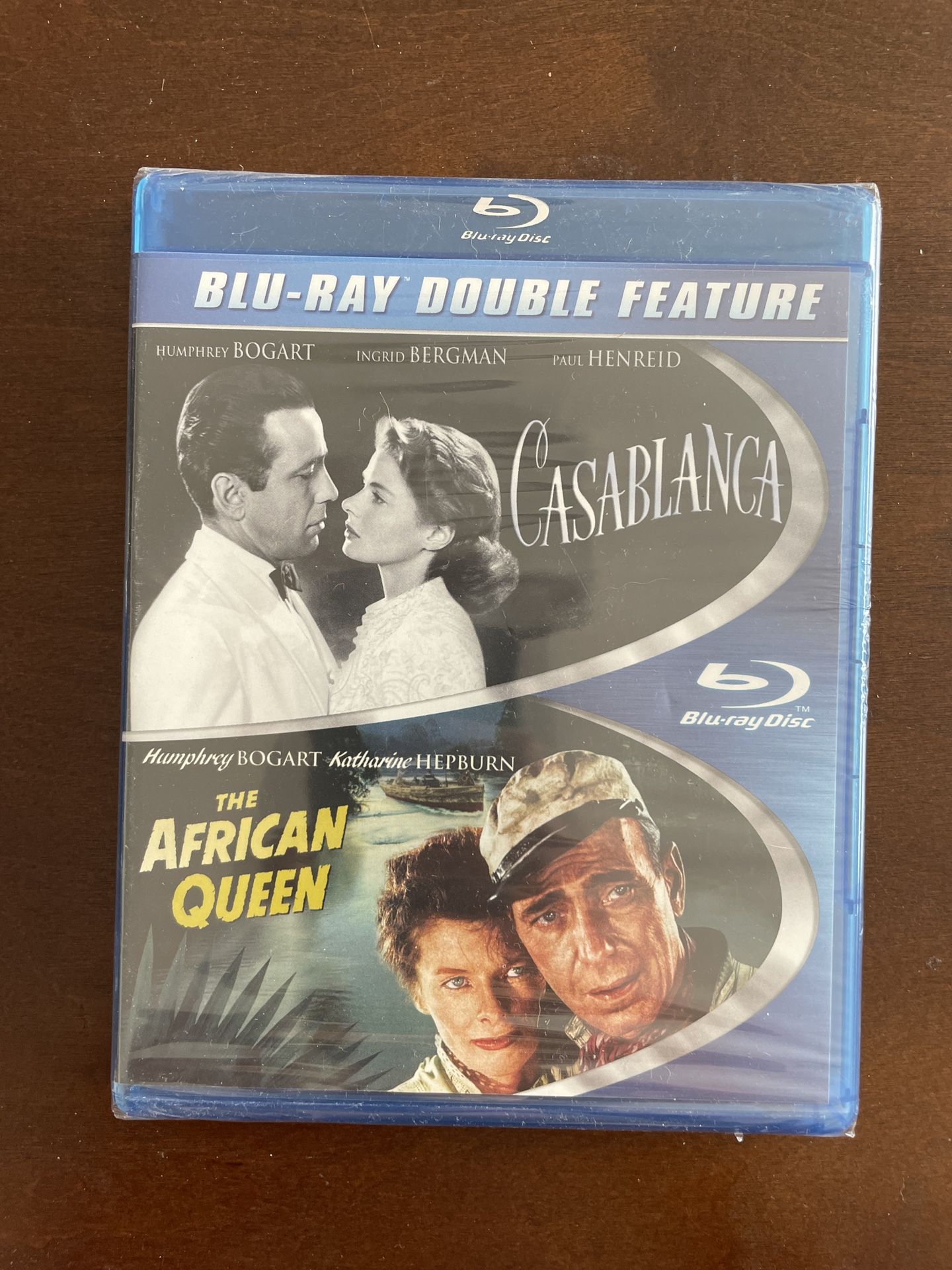 Brand New Unopened Blu Ray of Casablanca, African Queen Combo Set