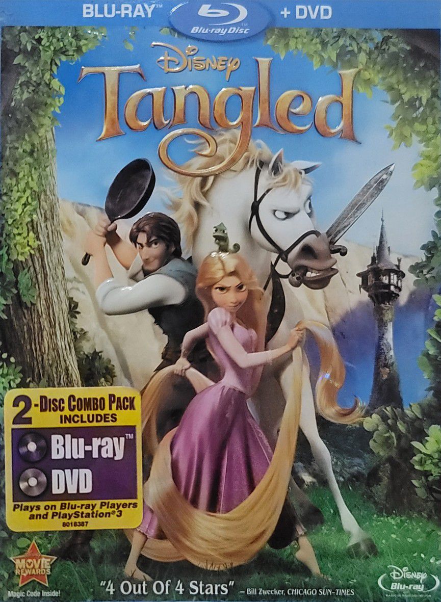 Tangled DVD + Blu-ray 