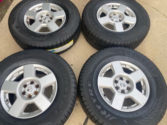 Tires and rims new tires  P265/70/R16