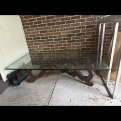 Glass table 