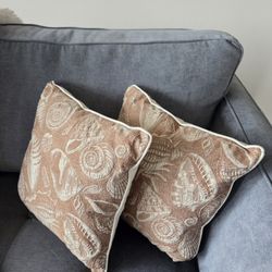 2 Beautiful INDOOR/OUTDOOR PILLOWS