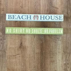 WOODEN FLORIDA SIGNS 
