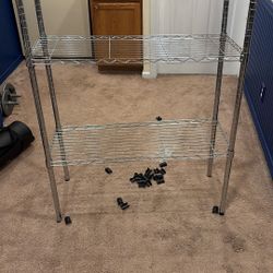 5 Story Steel Wire Shelfing 