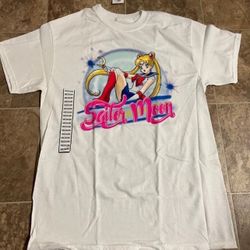 Deadstock Retro Sailor Moon Airbrush Accented Tee