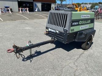 Towable  SULLAIR 185 CFM Compressor