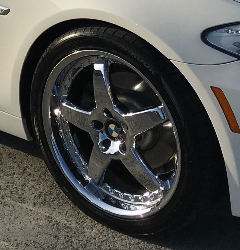 20” Rims with almost new Hankook tires/TPMS Fit BMW