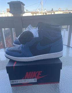 Nike Air Jordan 1 High Marina Blue Size 10.5