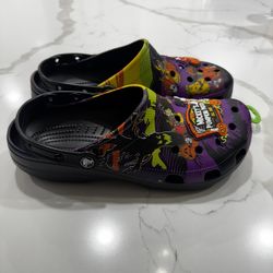 Disney Parks Halloween 2024 Mickey's Pumpkin Patch Adult Clogs Crocs Size 10