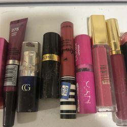 Mixed Bundle Lot Used Lipstick Lip Gloss Read Info Repurpose